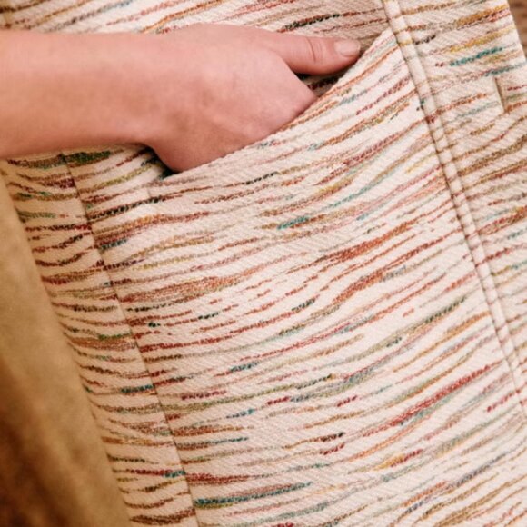 Sezane Will Jacket in Multicoloured Stripes *BNWT* - Picture 2 of 12